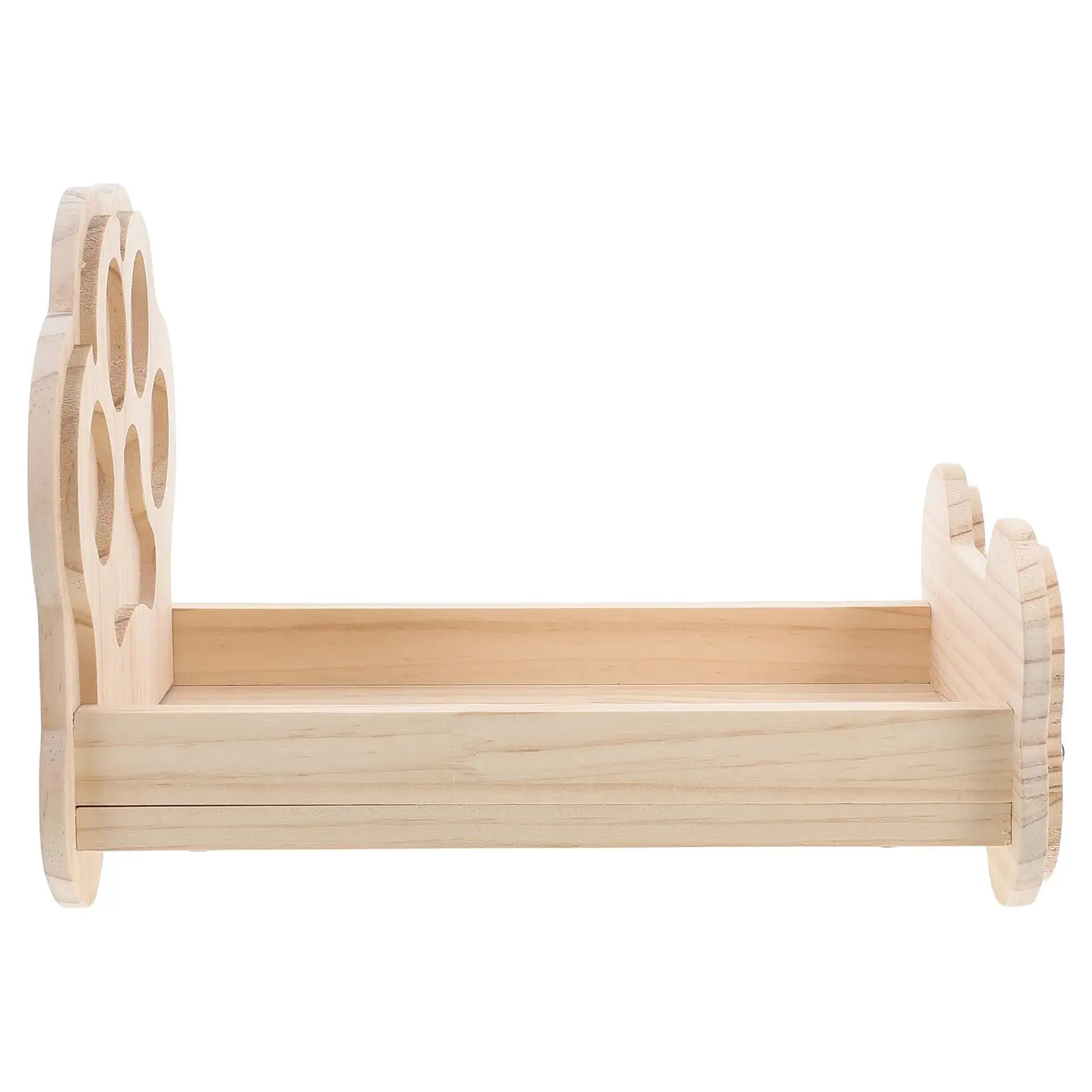 

Small Animal Bed Cozy Sleep Nest for Rabbit Ferret Hamster Guinea Pig Chinchilla Khaki Easy Assembly Durable Material