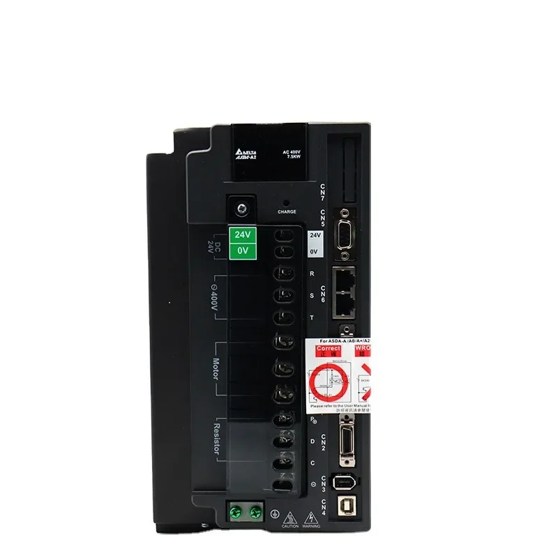 Delta ASD-A2-7543-F Servo Driver A2 Series 7.5KW 3 Phase 400V