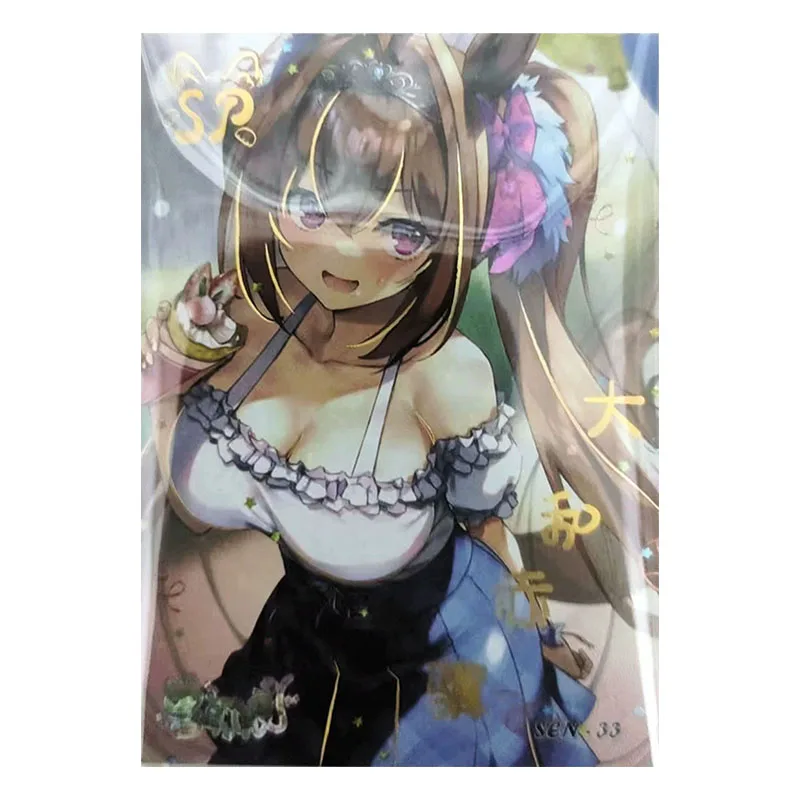 Anime Goddess Story Rare SP Refractive Flash Cards Karyl Pramanix Amiya Suzuran Toys for boys Collectible Cards Birthday Gifts