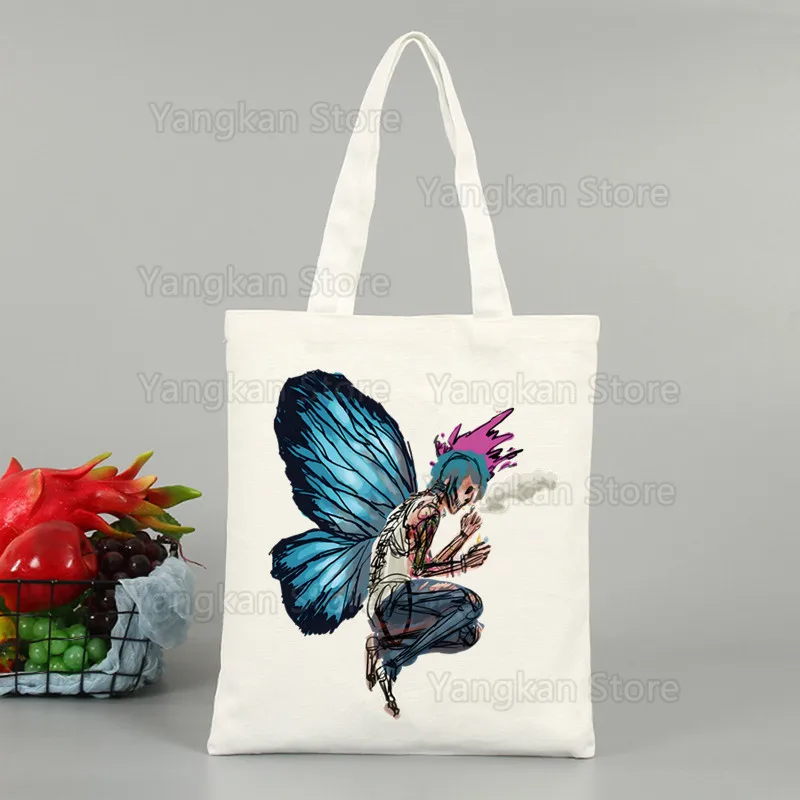 Life Is Strange Women Canvas Tote Bags กระเป๋าถือ กระเป๋าสะพาย กระเป๋าถือช้อปปิ้ง