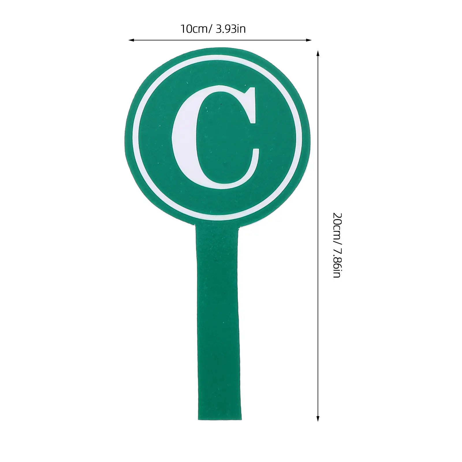4Pcs Scoreboards Single Sided Blank Handheld Whiteboards Dry Erase Boards for Judges Voting Scoring Game Dry Erase Board