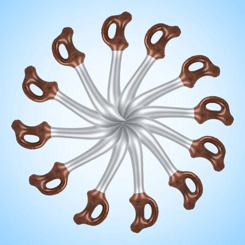 12 sztuk nadmuchiwane miecze pirackie Halloween zabawka miecz Party urodziny nadmuchiwany nóż do basenu Cosplay rekwizyty sceniczne