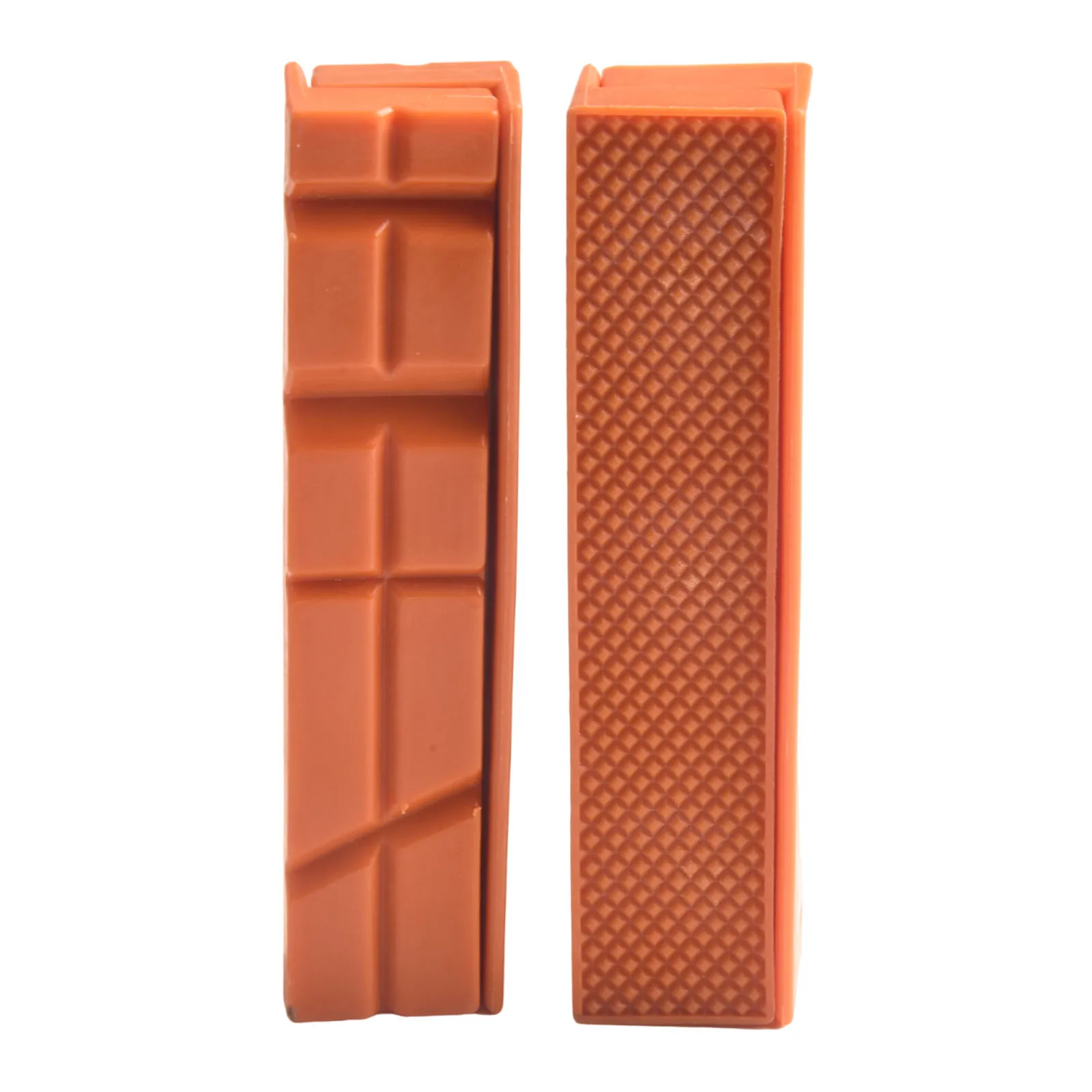 Magnetic Vise Jaw Pad Set 4pcs for 4 inch 5 inch and 6 inch Vises Protects Soft Materials While Firmly Holding