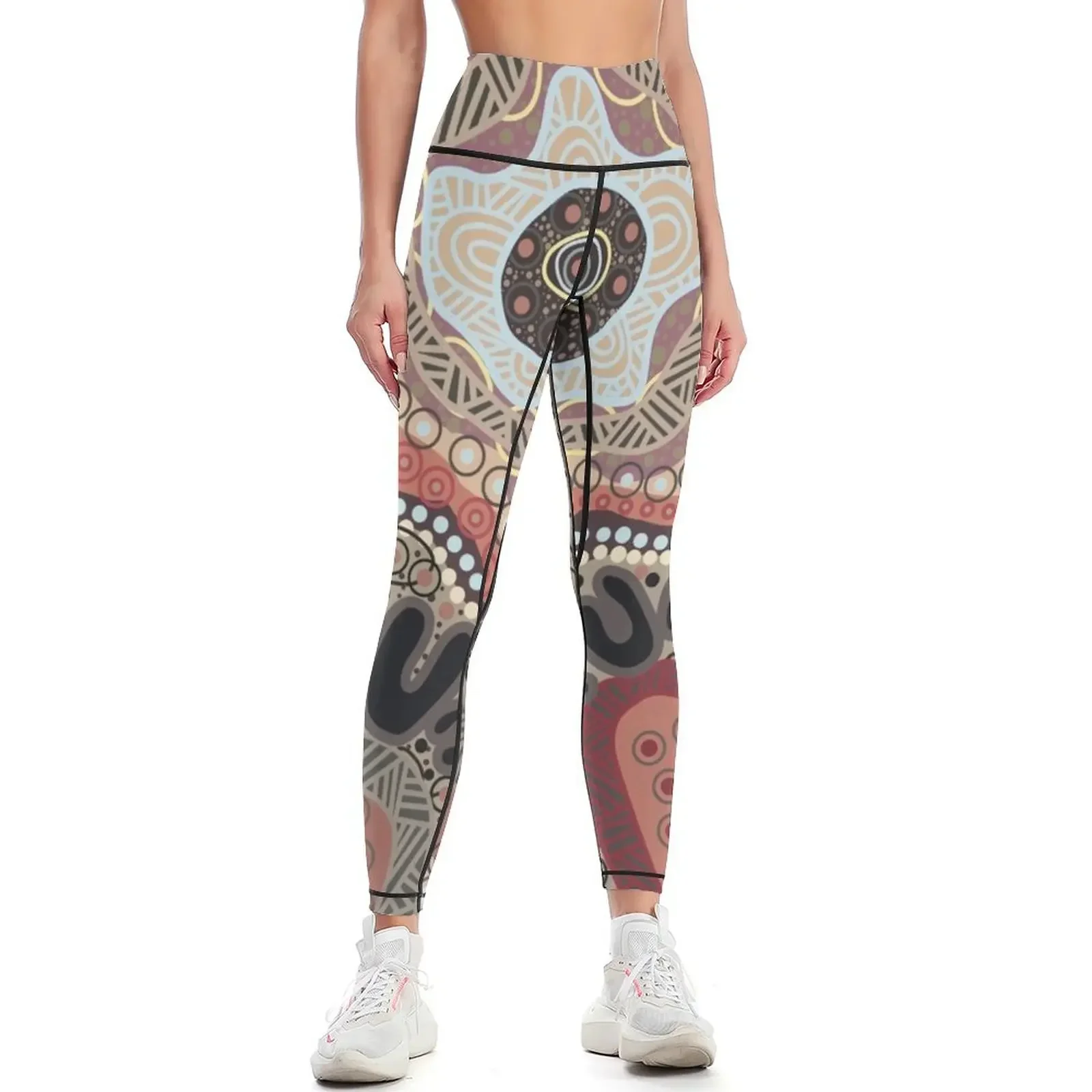 

Ochre Country - Family Connections Leggings Women's fitness sports for workout shorts Womens Leggings