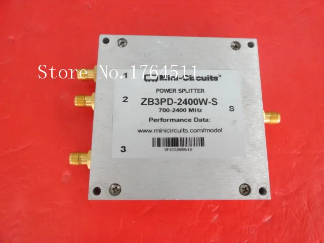 

Переключатель [LAN] Mini ZB3PD-2400W-S 700-2400 МГц, три делителя мощности SMA