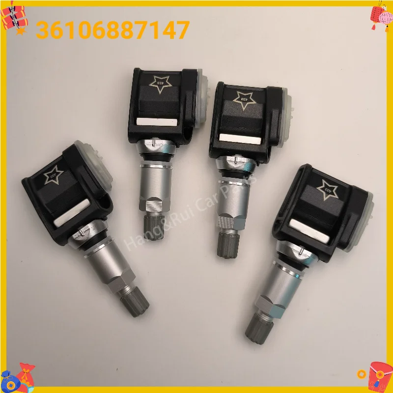 1/4PCS 36106887147 TPMS Tire Pressure Sensor 433MHz For Mercedes-Benz VS30 W177 W247 W213 BMW G30 G20  6887140-01 A0009052102