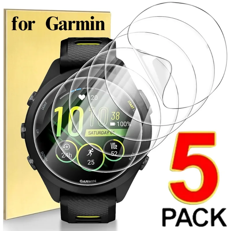 �y�Z�[�����zGarmin Forerunner 965 570 955 265 265S 255 255S�p�n�C�h���Q���ی�t�B�����AForerunner 965 570 42/47mm�pHD�X�N���[���v���e�N�^�[