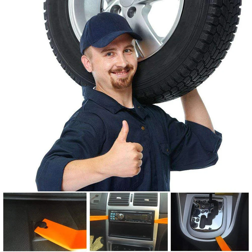 Kit di strumenti per la rimozione del rivestimento del pannello della Clip della porta automatica smontaggio delle lame di navigazione strumento di