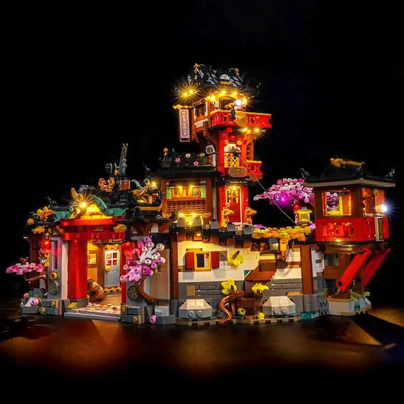 Premium DIY Led Light Kit For Lego 71861 The Old Town (Only Led Light,Without Blocks Model) Brighten Up Your Creations