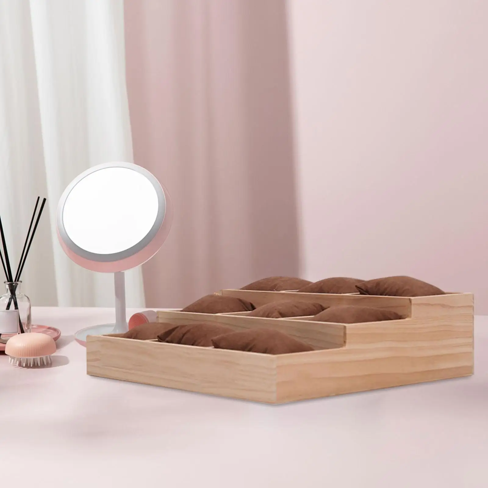 Watch Display Tray for Bangles Necklaces Organizer for Counter Shop Drawer