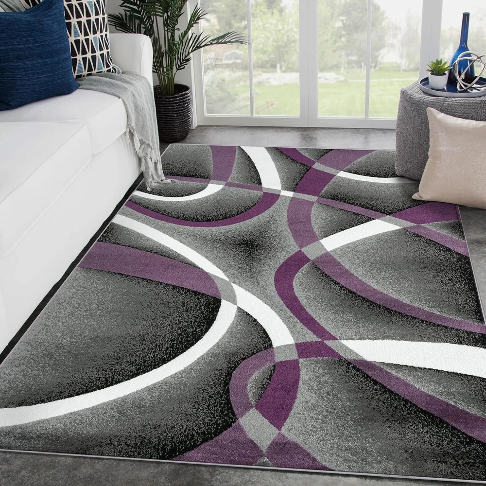 سجادة فيكاما الحديثة ذات التصم - مراجعة Home Office Rug وسعره