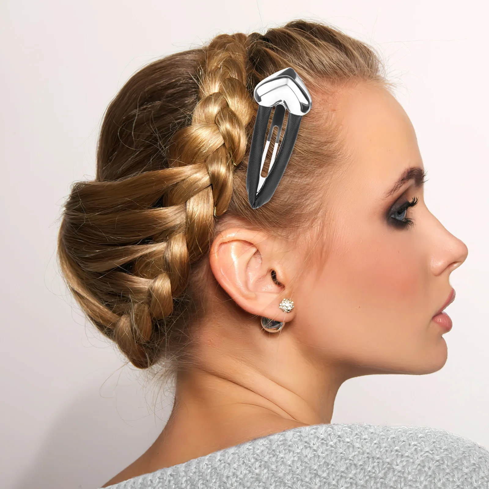 

1 комплект повязок для волос в форме сердца с зажимом, винтажный элегантный аксессуар для волос для женщин и девочек, на день рождения, Рождество, свадьбу, вечеринку