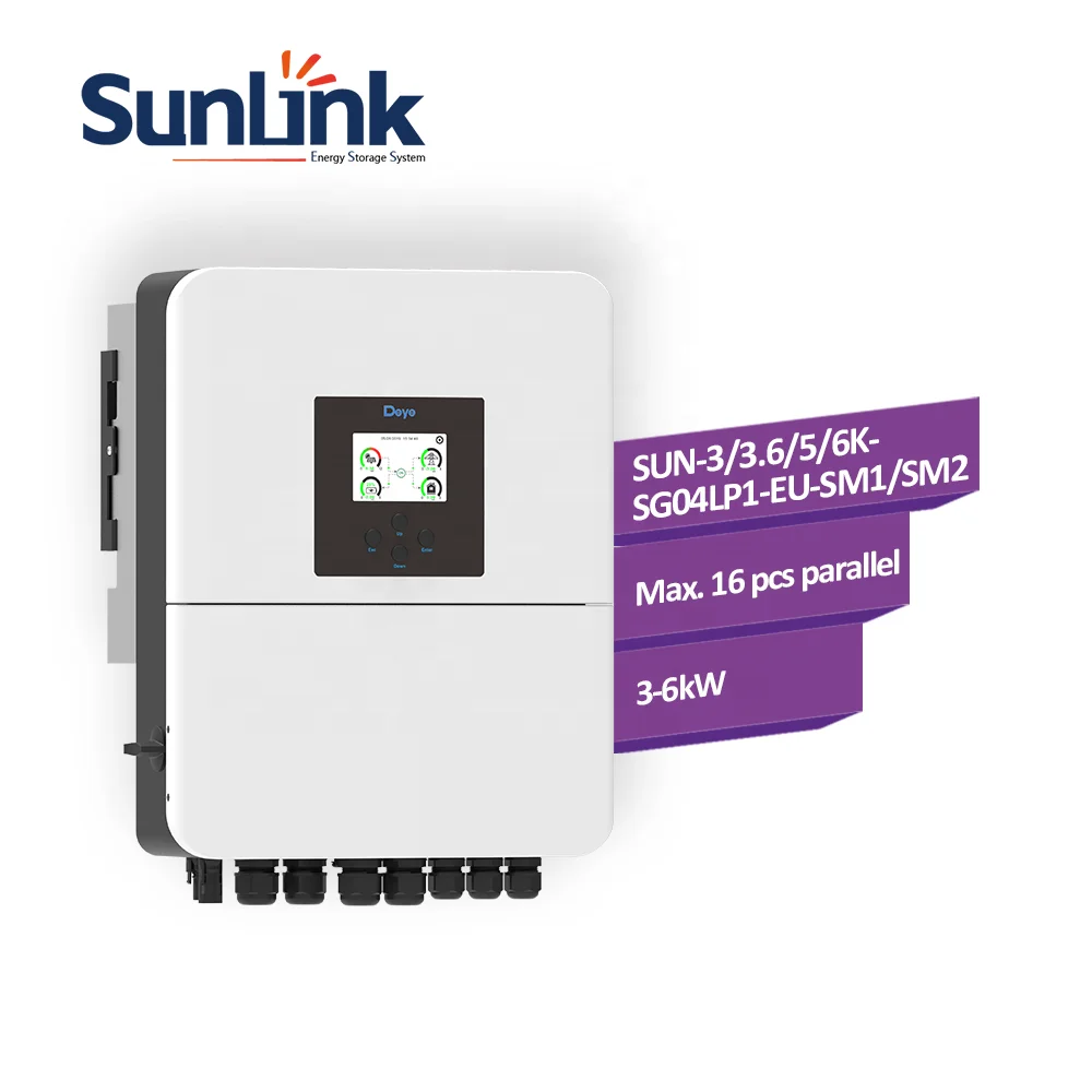 

SUN-3K-SG04LP1-24-EU-SM1 Low Voltage Battery Inverter 3KW For Solar Energy System EU Version