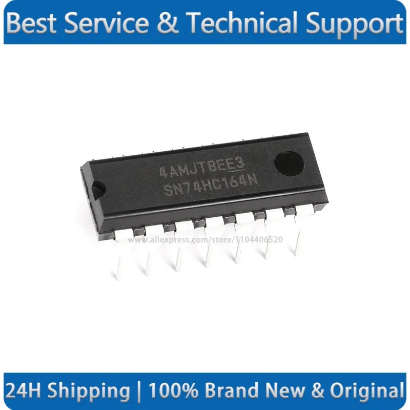 SN74HC164N DIP-14 Eight-bit serial input shift register logic chip New Original