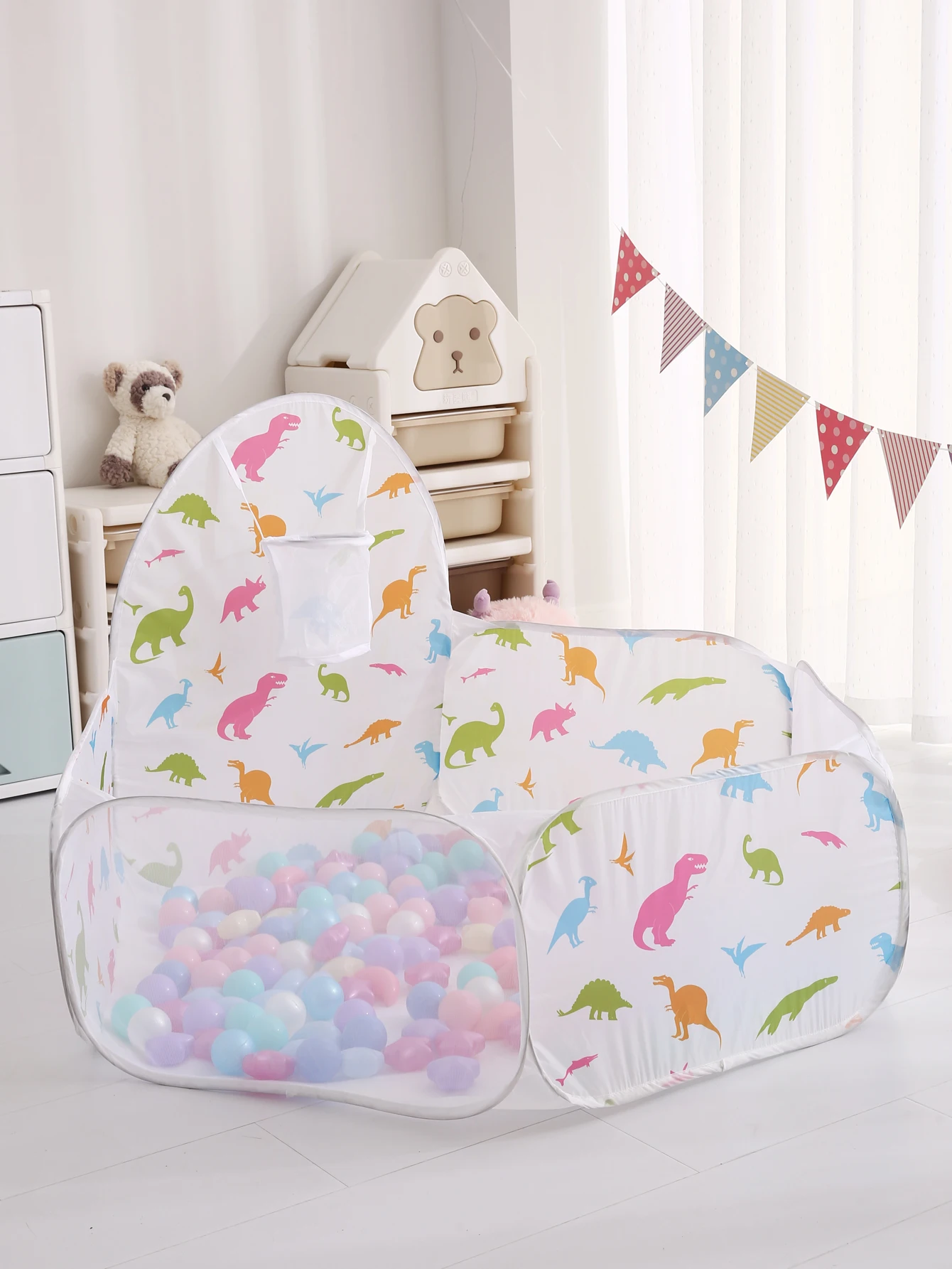 1 unid/set 2 colores disponibles parque infantil para gatear piscina de bolas con bolsa de almacenamiento con cremallera Pop Up Ball Pits tienda de juegos para niños