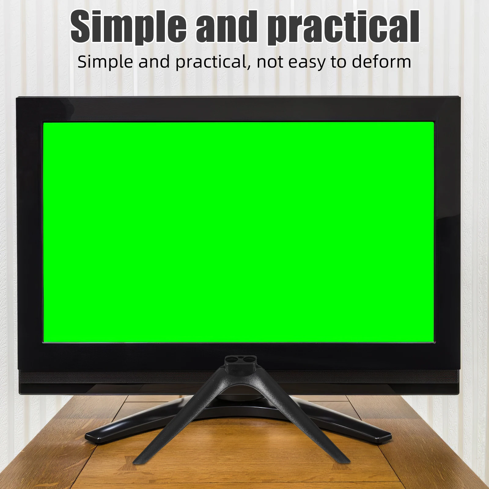 

Punch-free Dock Bracket Stand Desktop Mounting Shelf for Wall Monitor Plastic Computer Legs Television Heavy Duty