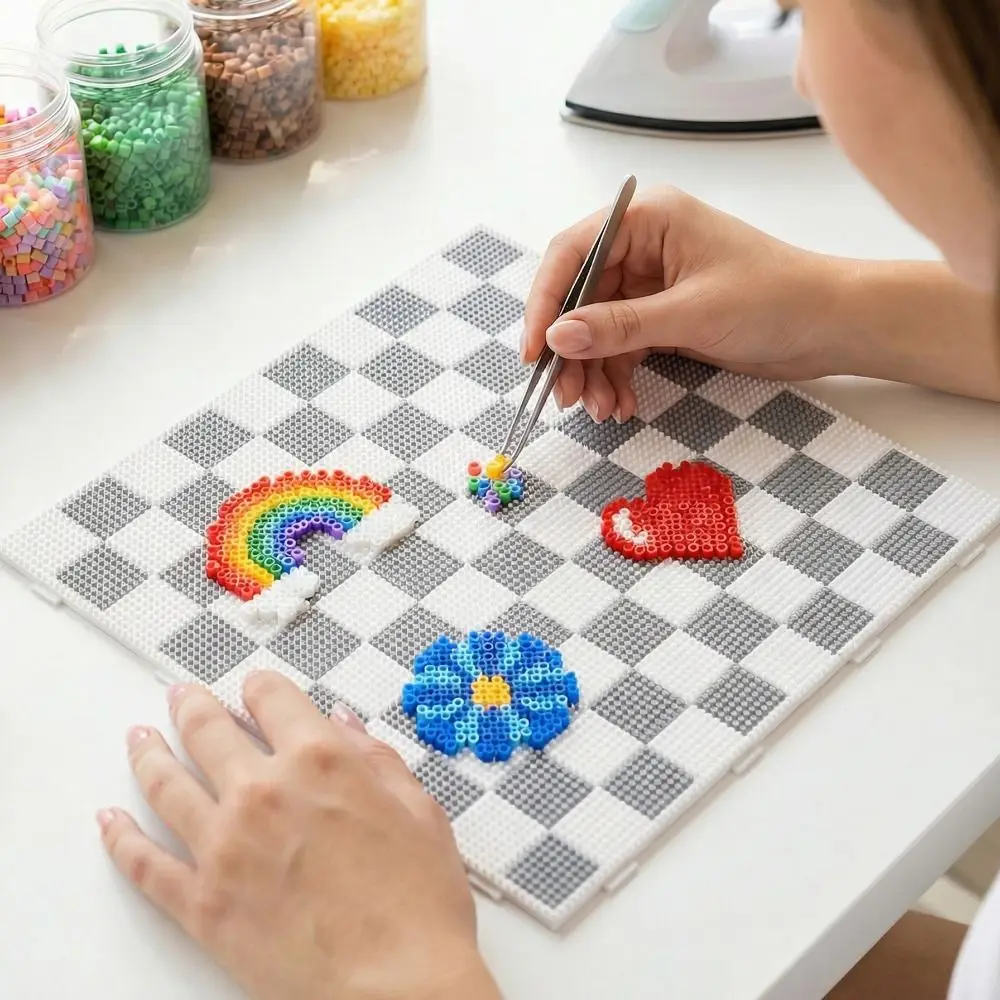 

Термостойкие квадратные доски для бисера 104x104 пина, 2,6 мм, для термомозаики, для рукоделия