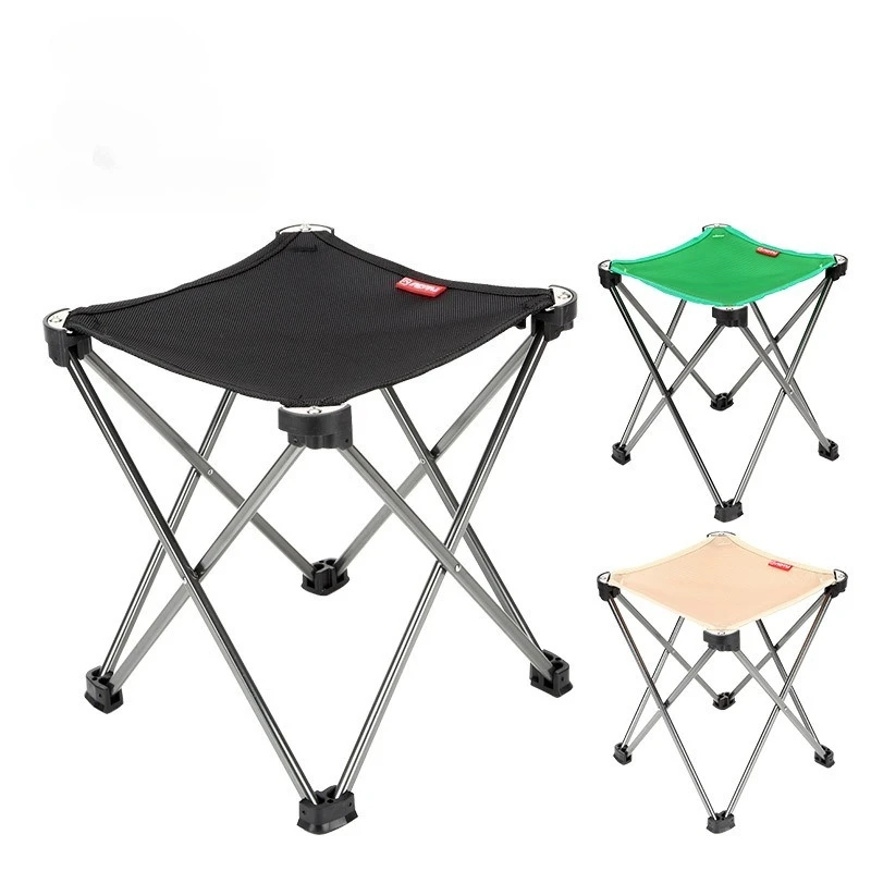 

Открытый портативный складной стул из алюминиевого сплава для пикника и кемпинга, мини-стул для хранения рыбалки, сверхлегкий складной стул для рыбалки