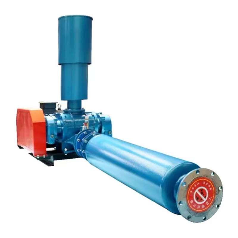 مناسبة لمنفاخ الجذور الهوائية نقل معالجة مياه الصرف الصحي قدرة تهوية كافية تخمير الأسمدة العضوية oxyg