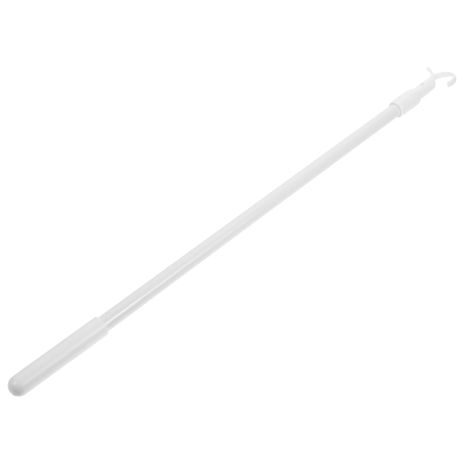 

Curtain Pull Wand Retractable Metal Rod Easy Drapery Opener Soft Fabric Protection Drapery Pull Rod