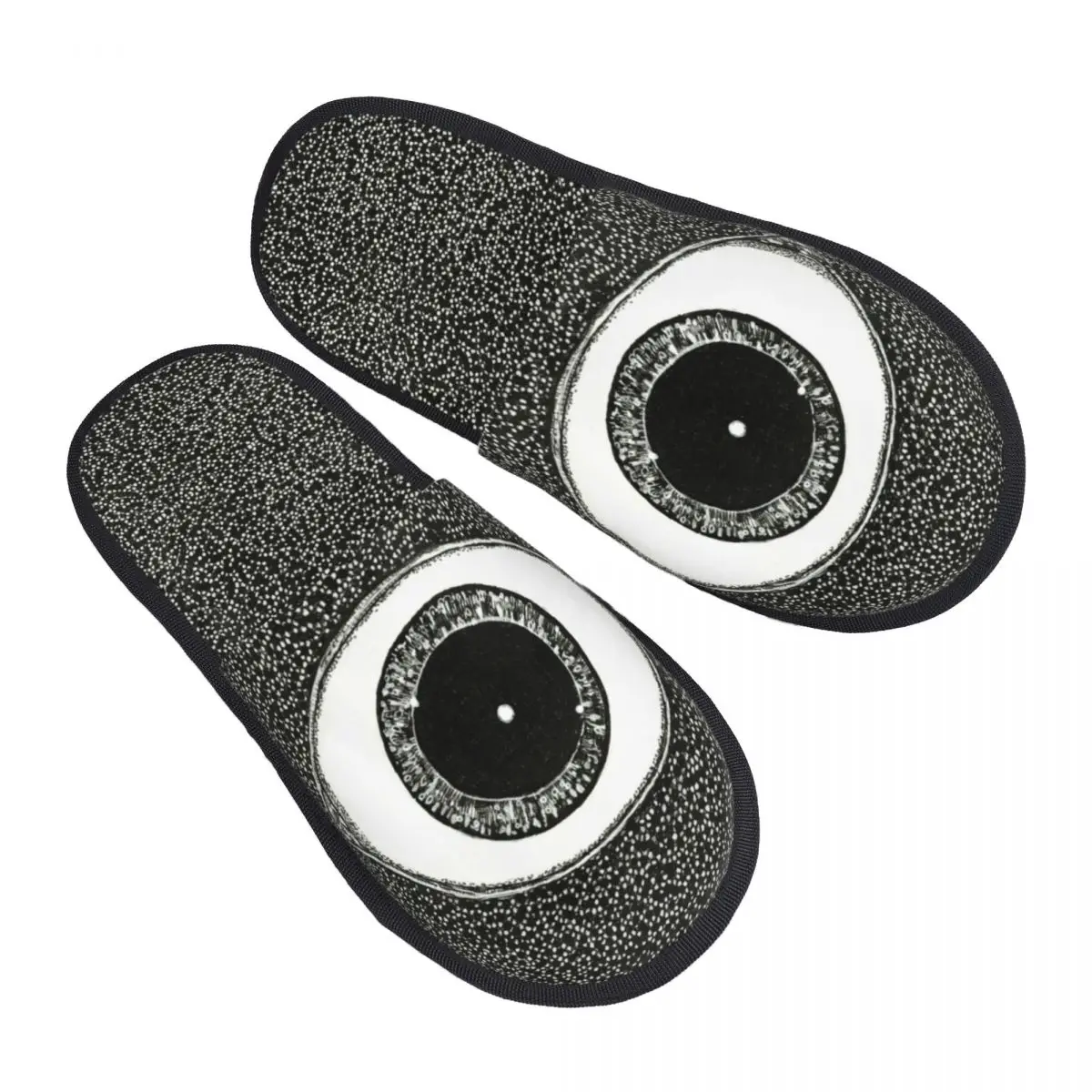 Custom Turkish Boho Evil Eye Amulet Memory Foam Slippers Women Cozy Warm Nazar Boho Charm House Slippers
