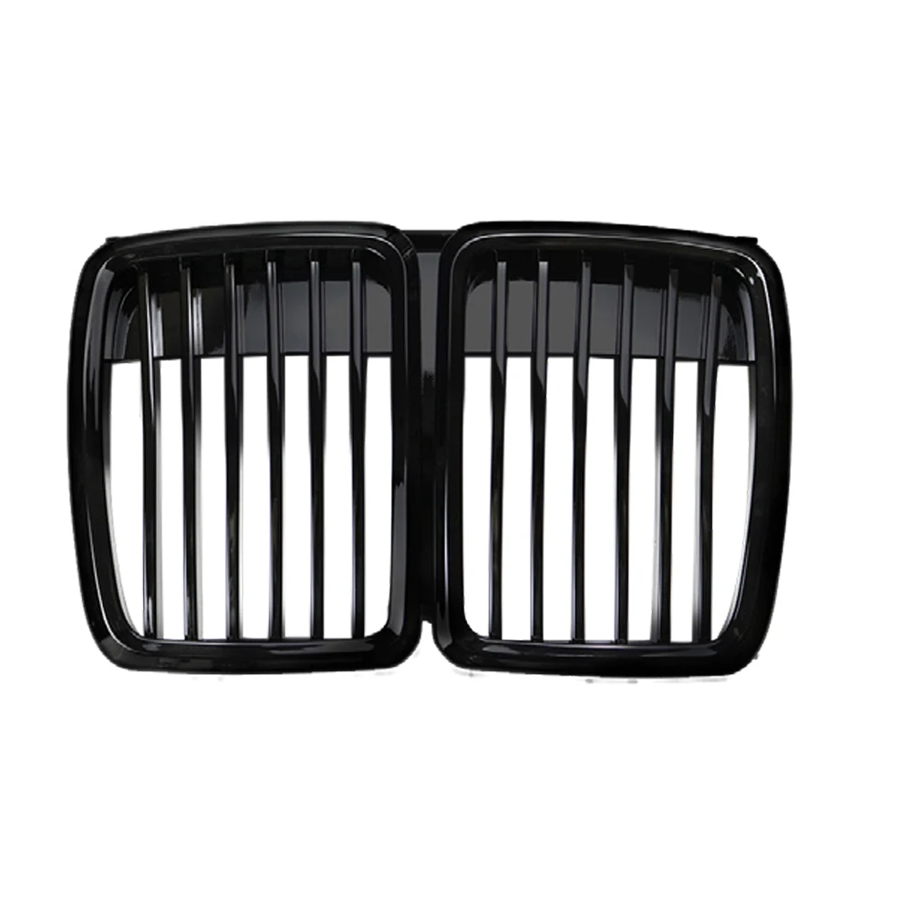 

Suitable for The BMW 3 Series E30 features a glossy black single-line kidney-shaped front grille and a single-panel E30 front gr