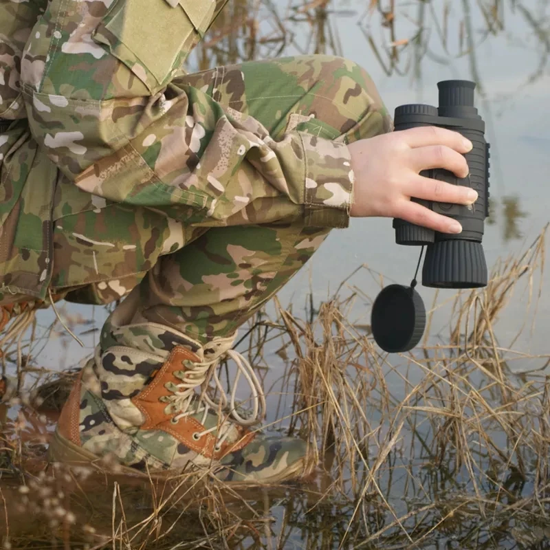 Nachtsicht-Monokularkamera, TFT-LCD-Brille, Optik-Teleskope, Handgerät für die Jagd im Freien, Patrouillentourismus, 1,5 Zoll