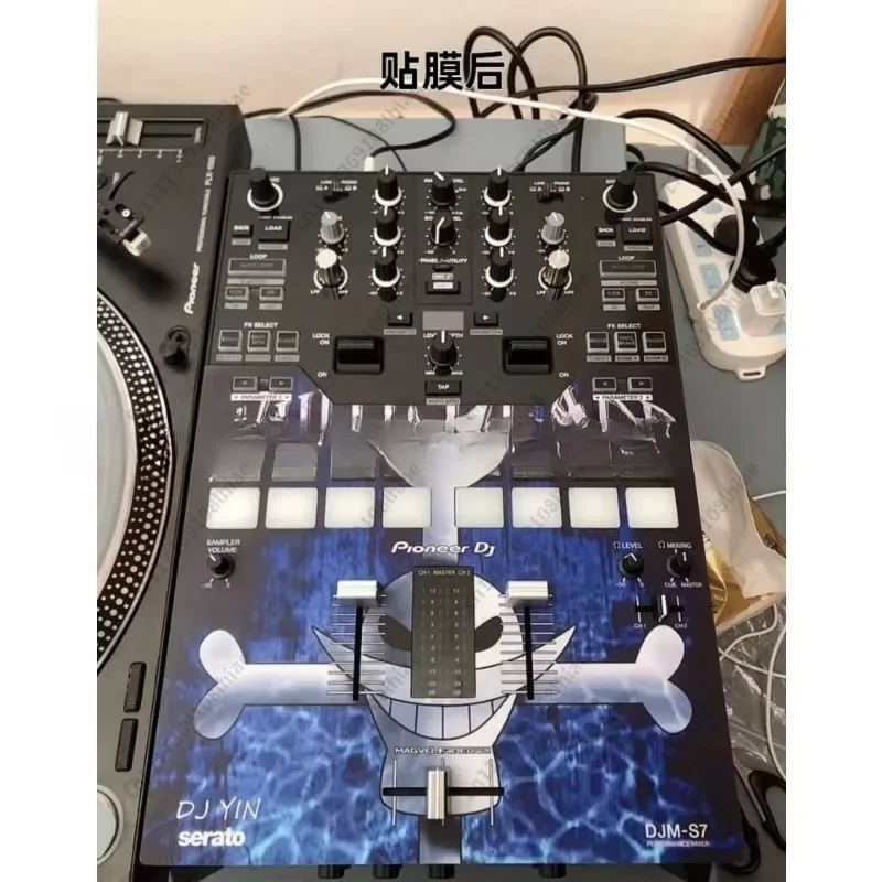apply to Pioneer DJM-S7 Mixer Panel Film Pioneer Colorful Sticker,(the Product Is Only Self-adhesive Film)