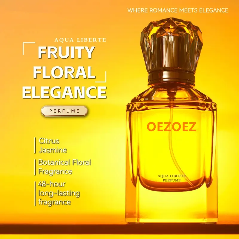 

Элегантная туалетная вода с цветочным фруктовым рисунком, натуральный стойкий парфюм для женщин, повседневная одежда со свежим ароматом