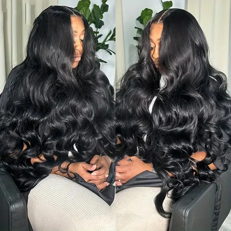 Rosabeauty HD 13X6 Transparent 5X5 Glueless Wig Body Wave Lace Frontal 13X4 Front Human Hair 150% Density For Women