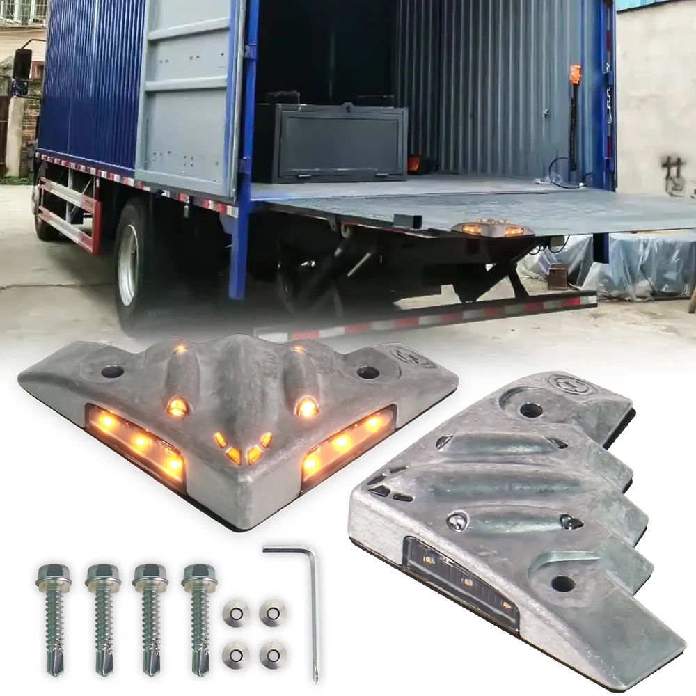 

OVOVS светодиодные 12 В IP67 фонари задней двери янтарный стробоскоп беспроводной автоматический ВКЛ/ВЫКЛ гравитационный предупредительный световой сигнал безопасности для грузовиков-фургонов