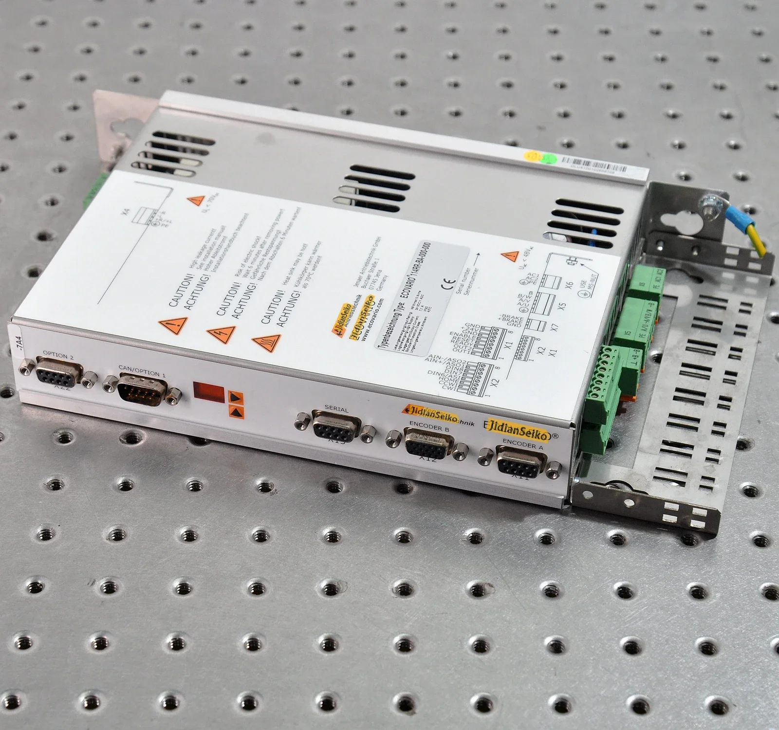 Gebruikte Jenaer Antriebstechnik ECOVARIO 114RR-BA-000-000 Servo Drive Servo Controller