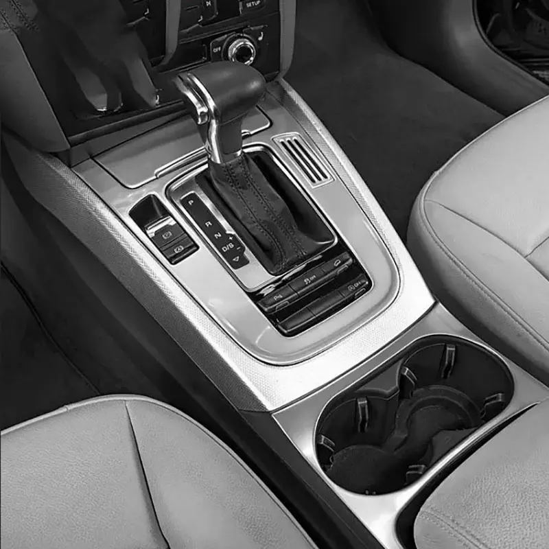 

For Audi Q5 8R 2009 2010 2011 2012 2013 2014 2015 2016 2017 2018, Car Interior Modification Accessories Gear Panel Lid Door Trim