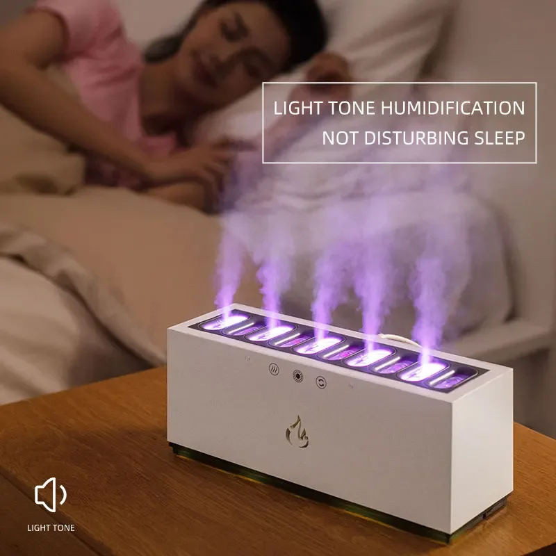 Schwere Nebel Luftbefeuchter USB Ultraschall Kalt Nebel Generator Mit LED Licht Spray Geeignet Für Home Zimmer Aroma Diffusor