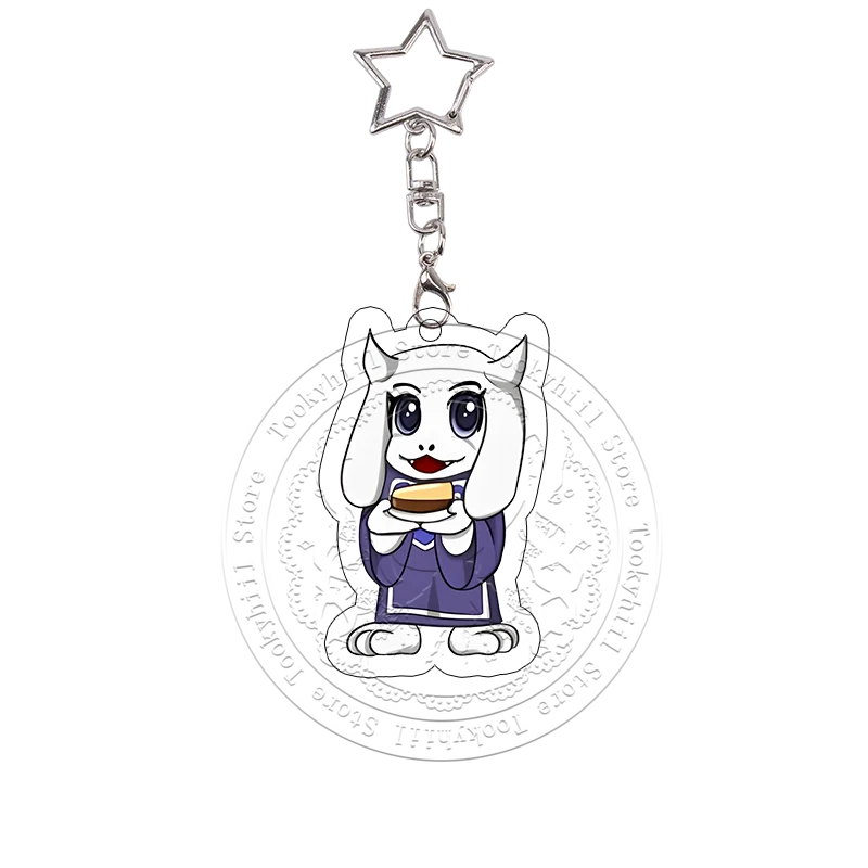 Undertale Acryl-Schlüsselanhänger Frisk Undyne Napstablook Cross Sans Anime Cartoon Spiel Sammlung Taschenanhänger Geburtstagsgeschenk – Detail 11