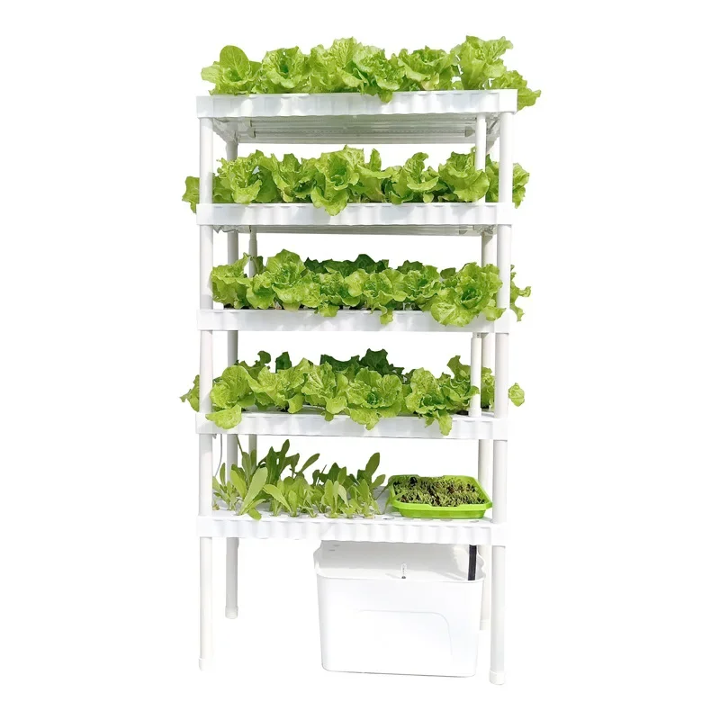 Hydroponic Equipment Hydroponic Planting Machine Multi-layer Flower Rack LED Intelligent Planting Growing System