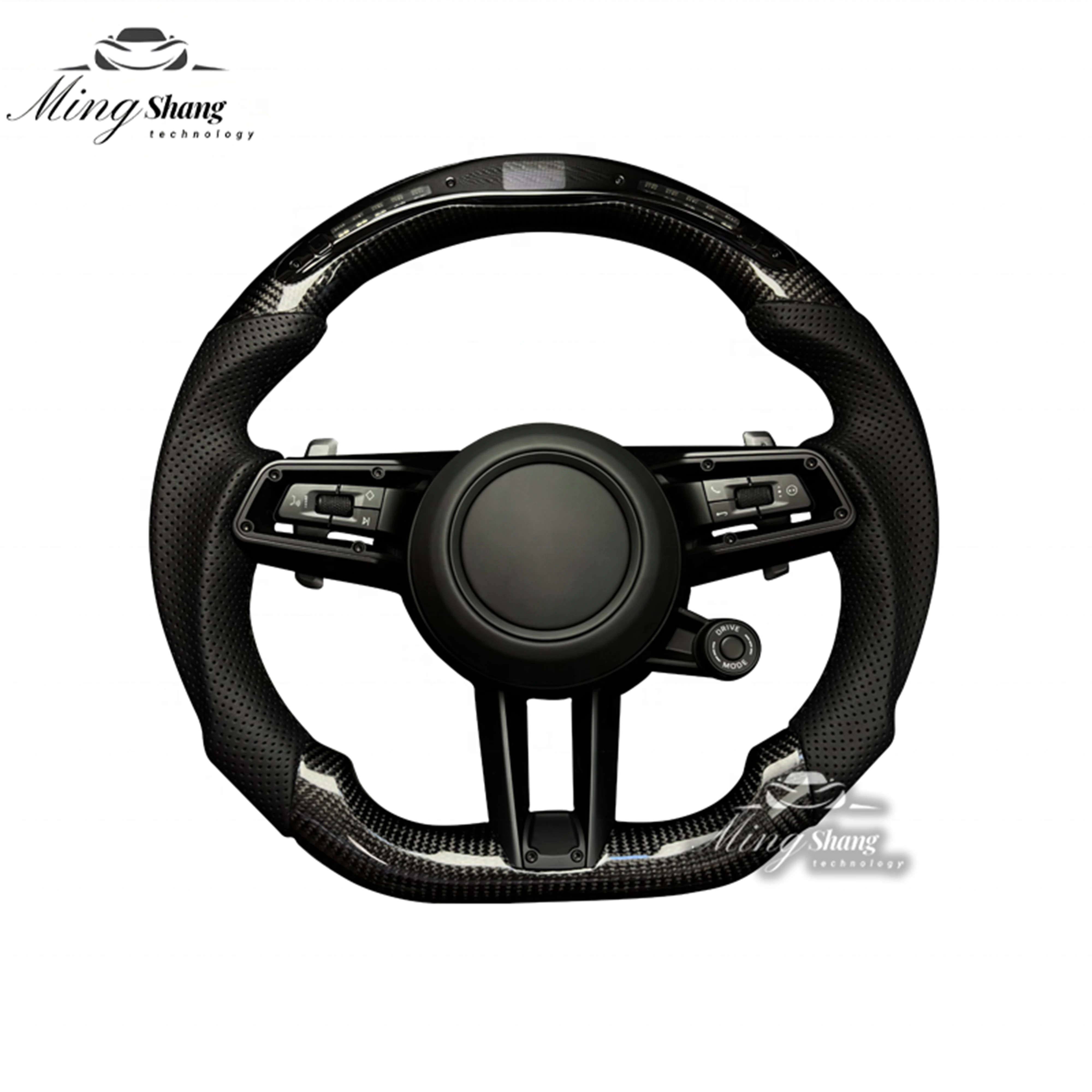 

Спортивные автомобильные рулевые колеса из углеродного волокна подходят для Porsche 911 992 Panamera Cayman Taycan Tayenne Macan Boxster 718Cayenne