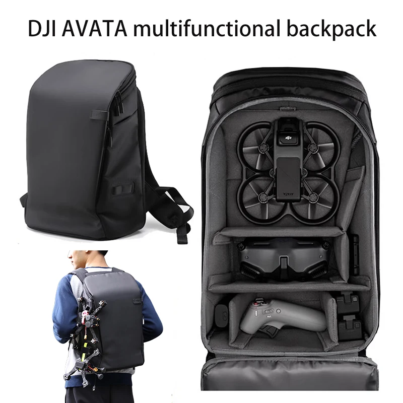 Drone Accessories For DJI Avata/Avata2 Storage Bag DJI FPV Accessory Bag Flight Goggles Multifunctional Backpack