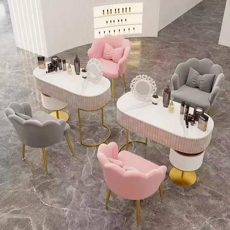 Height Adjustable Living Room Dining Vanity Chair Metal Legs Velvet Accent Makeup Chair Shell Shape for Bedroom