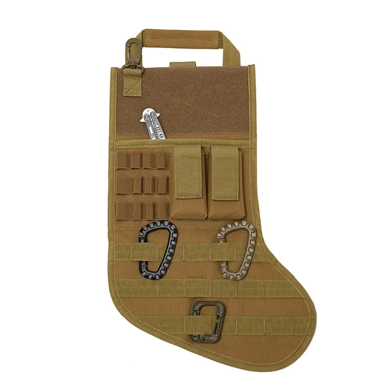 Tactical MOLLE Christmas Stocking Socks Bag Dump Drop Pouch Utility Storage Bag Combat Hunting Pack Magazine Pouches