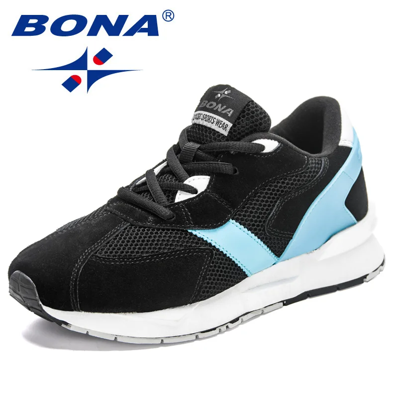 BONA 2023 New Designers Running Shoes Women Breathable Mesh Outdoor Light Weight Sports Shoes Casual Walking Sneakers Ladies