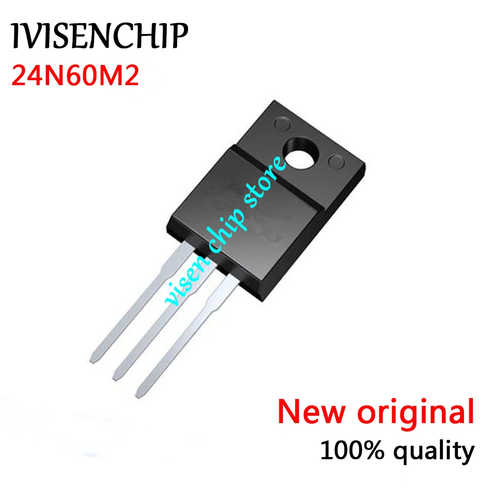 10pieces 24N60M2 STF24N60M2 MOSFET TO-220 chipset