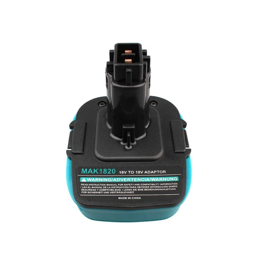 Imagem -06 - Adaptador de Bateria para Makita Dca1820 18v Compatível com Makita Lithium Battery Convert Tool para Dewalt Dca1820 Dc9180 Dc9096