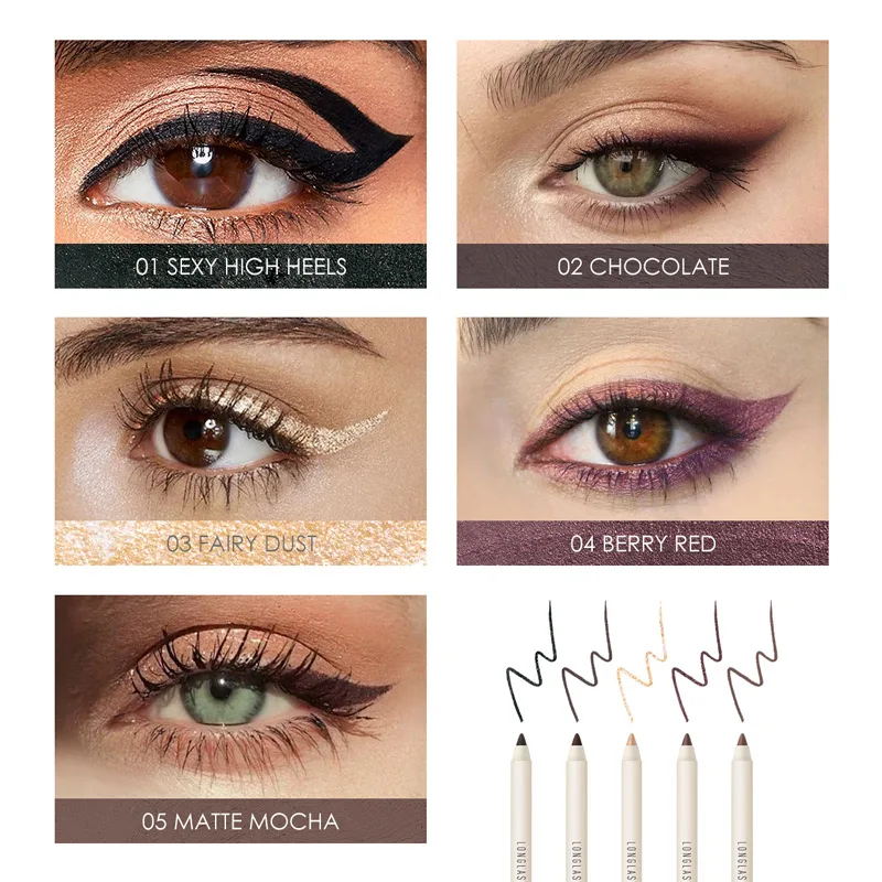 Wholesale FOCALLURE Waterproof Liquid Eyeliner Long-lasting Quick-dry Smooth Eye Liner Pencil Pen Makeup Cosmetics Tools