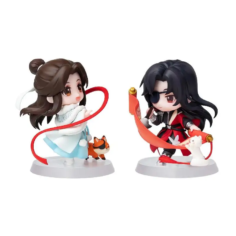 Figuras de acción originales Heaven offices Blessing Hua Cheng Xie Lian Q versión Anime juguetes para niños y niñas regalo de cumpleaños