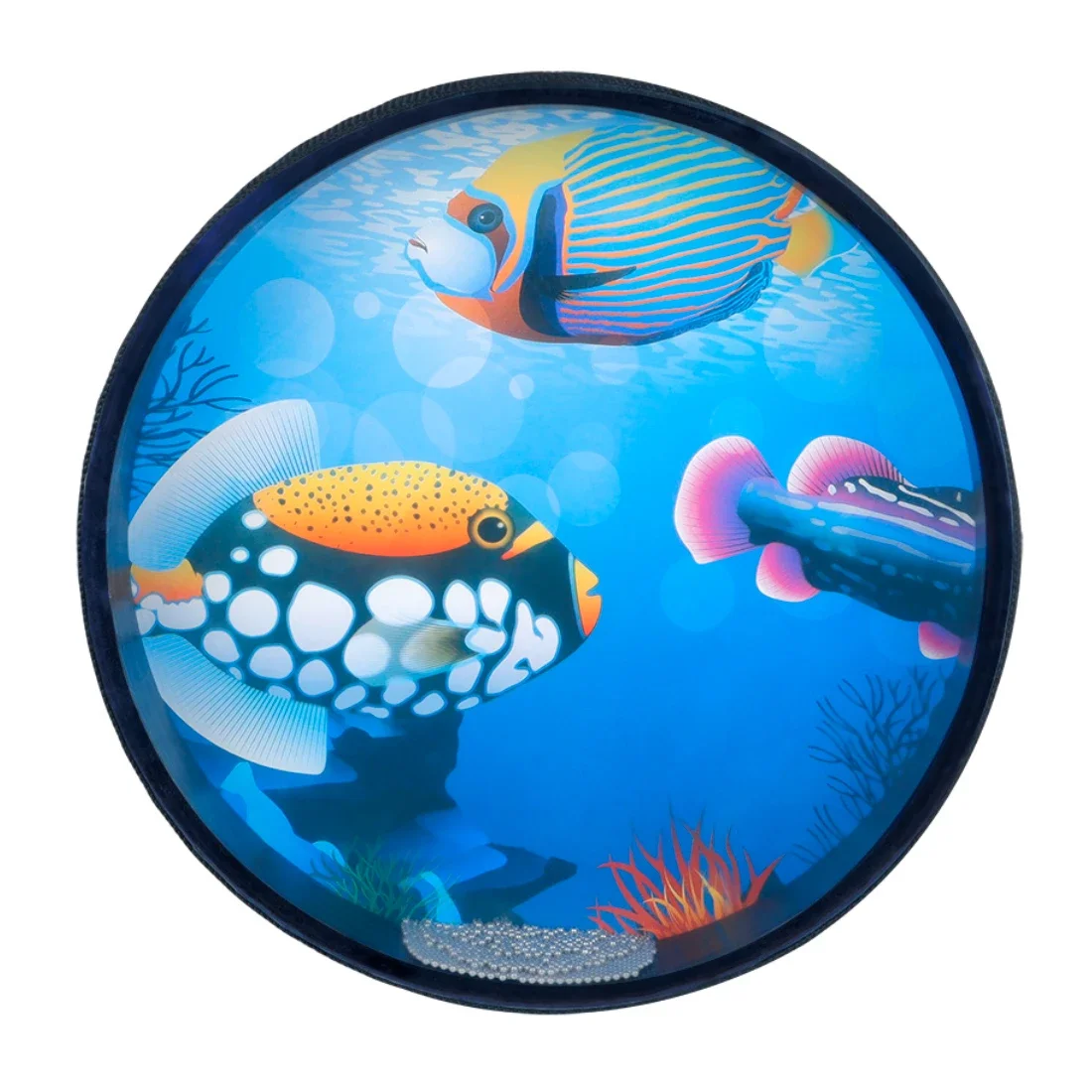 SLADE Orff Sea Wave Drum Pattern Tambourine Ocean Music Sound Children Enlightenment Musical Toys Percussion Drum