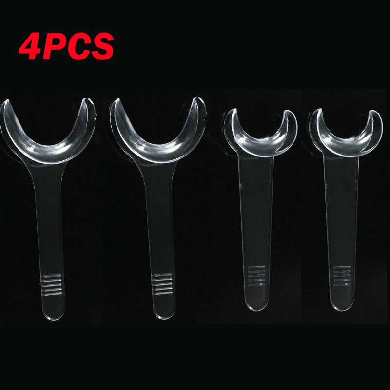 2/4 Stuks Tandheelkundige Lipdruk Retractor T-Vorm Intraorale Wang Orthodontische Tanden Mondopener Voor Fotografie Autoclavable Tandarts