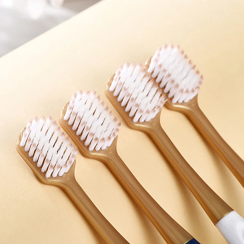 6 Stuks Volwassen Zachte Borstelige Huishoudelijke Tandenborstel Set Zachte Borstelharen Whitening Bamboe Tandenborstels Zachte Tandheelkundige Verzorging