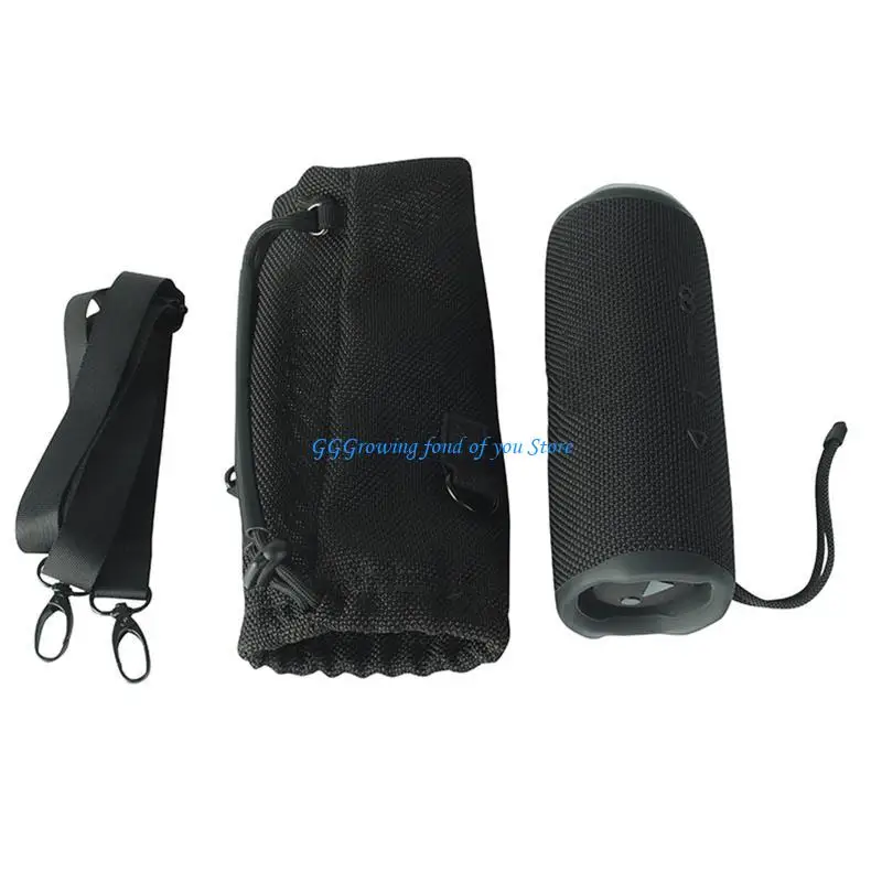 

H9EB Outdoor Speaker for Case Protective Mesh Cloth Cover with Handle for FLIP 6/5/4/3 Speaker Protective for Case