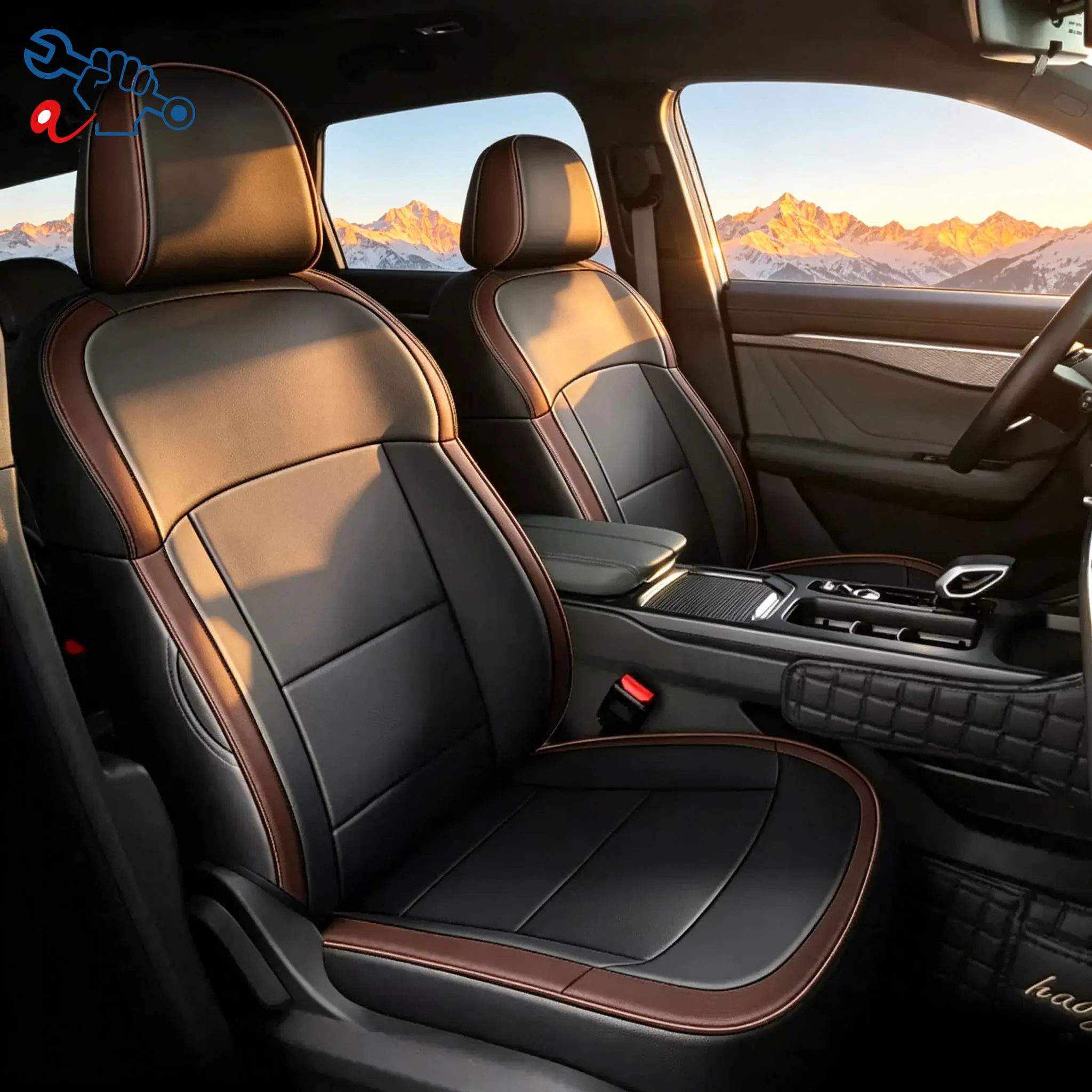 Left‑Drive Car Seat Cover For Geely Haoyue L Okavango 2023‑2026 Full Enclosed Auto Cushion All‑Season Interior Refit Modified